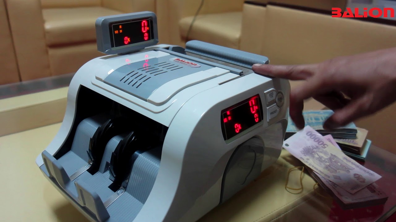 Balion NH-407S thuộc dòng máy đếm tiền cao cấp  của hãng BALION 