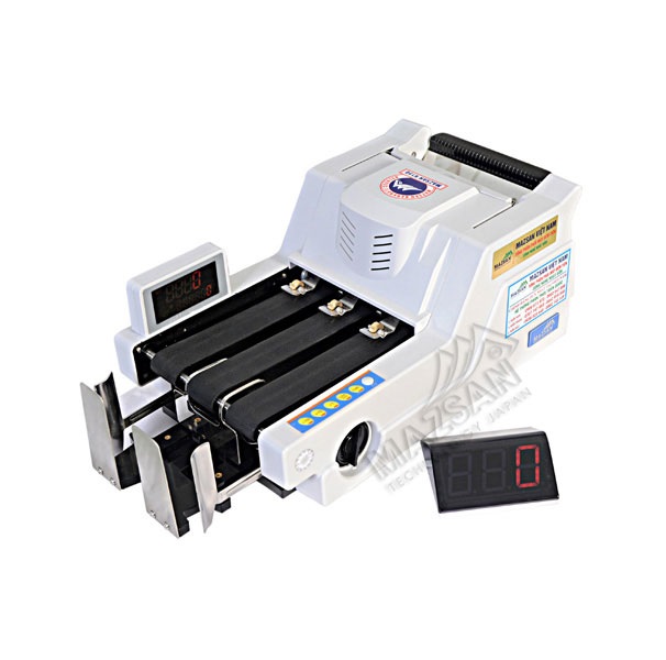 Máy đếm tiền Mazsan công nghệ Nhật Bản đang chiếm được lòng tin của khách hàng tại thị trường Việt Nam