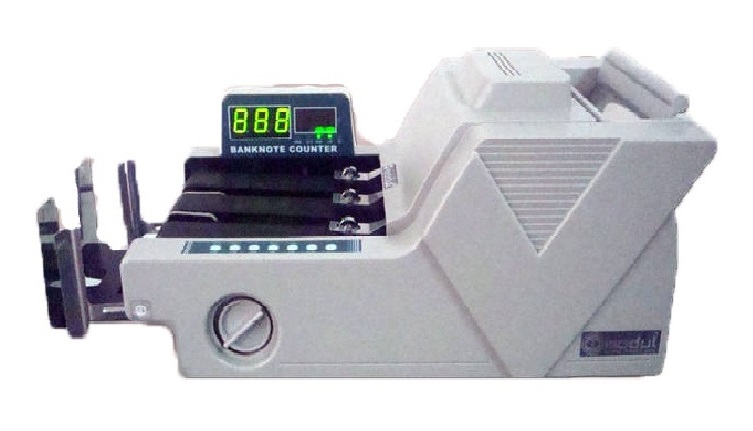 Máy thiết kế theo dạng nằm phù hợp với ngân hàng để xử lý lượng tiền lớn