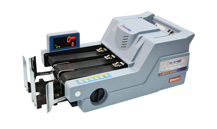 Máy đếm Manic B-900UV thiết kế cứng cáp hoạt động mượt mà đem lại trải nghiệm hài lòng tới người dùng