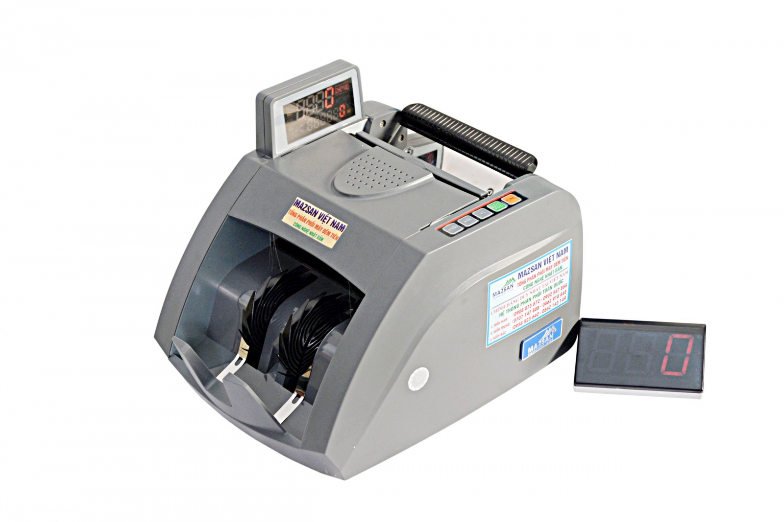 Máy đếm tiền Mazsan MS 99 sở hữu công nghệ cao,thiết kế bền - đẹp