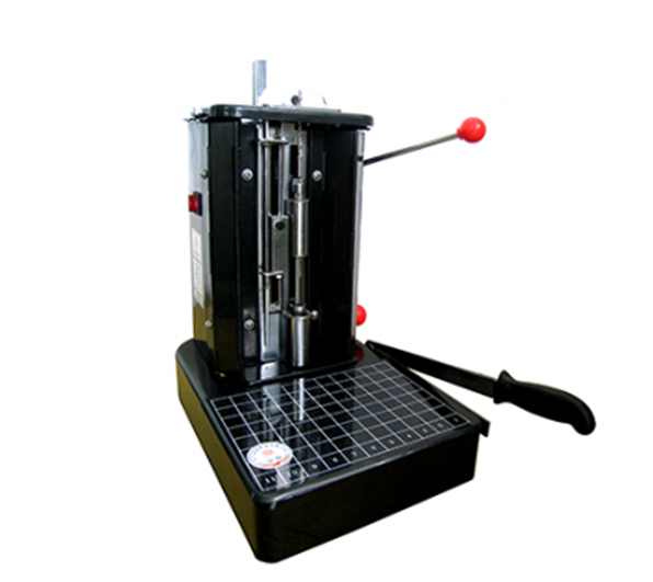 Máy đóng chứng từ luồn dây có thiết kế đơn giản,hoạt động thủ công