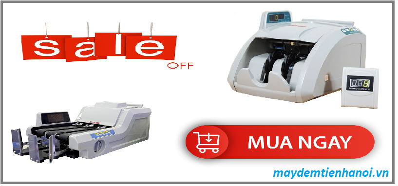 Sale mạnh tay máy đếm tiền Silicon tại Hiệp Hưng Thịnh