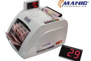 MÁY ĐẾM TIỀN MANIC B-9898