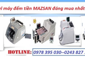 Top 5 model máy đếm tiền Mazsan đáng mua,bán chạy nhất năm 2024