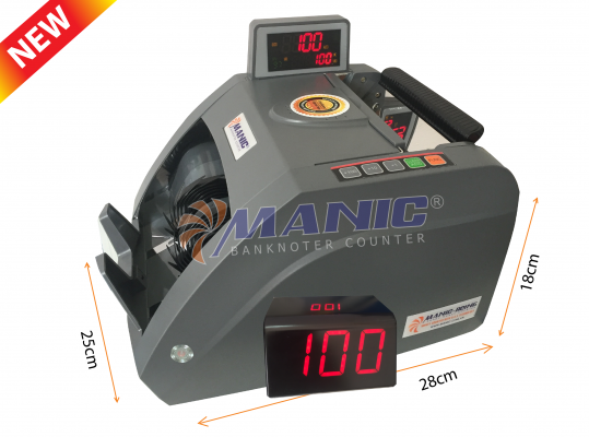 MÁY ĐẾM TIỀN MANIC B-9900